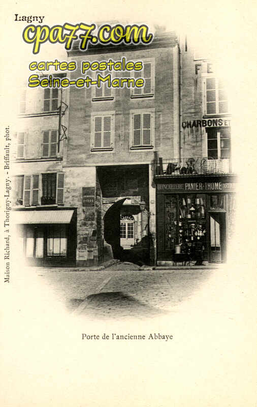Lagny Sur Marne (Seine-et-Marne) - Porte de l&rsquo;ancienne Abbaye
