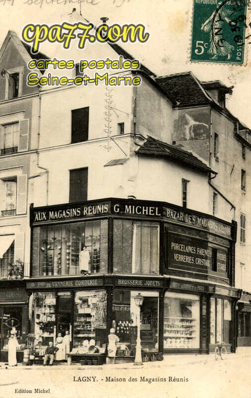 Lagny Sur Marne (Seine-et-Marne) - Maison des Magasins Réunis