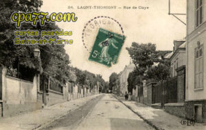 Lagny Sur Marne (Seine-et-Marne) - Rue de Claye