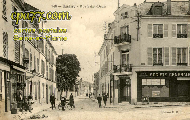 Lagny Sur Marne (Seine-et-Marne) - Rue Saint-Denis