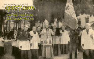 Lagny Sur Marne (Seine-et-Marne) - Mgr Marbeau – 19 Juin 1910 – Pensionnat St. Laurent. Lagny (S-&-M)