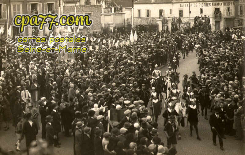 Lagny Sur Marne (Seine-et-Marne) - Carte Photo Cortège