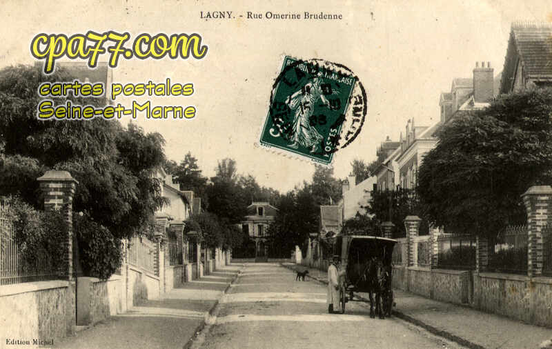 Lagny Sur Marne (Seine-et-Marne) - Rue Omerine Brudenne