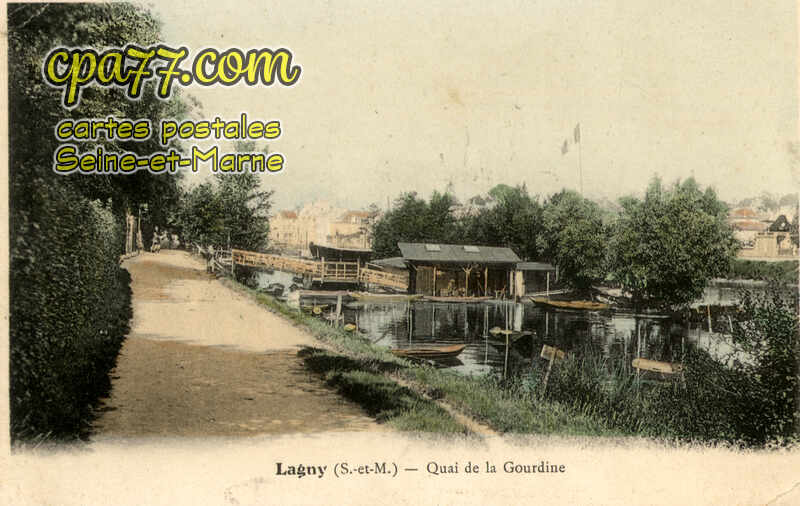 Lagny Sur Marne (Seine-et-Marne) - Quai de la Gourdine
