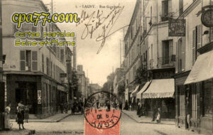 Lagny Sur Marne (Seine-et-Marne) - Rue Gambetta