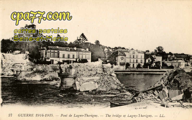 Lagny Sur Marne (Seine-et-Marne) - Pont de Lagny-Thorigny – The Bridge of Lagny-Thorigny