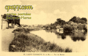 Lagny Sur Marne (Seine-et-Marne) - Vuede Marne