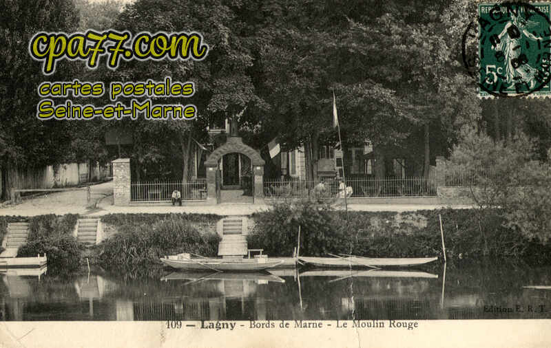 Lagny Sur Marne (Seine-et-Marne) - Bords de Marne – Le Moulin Rouge