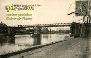 Lagny Sur Marne (Seine-et-Marne) - Passerelle du Pont de Pierre