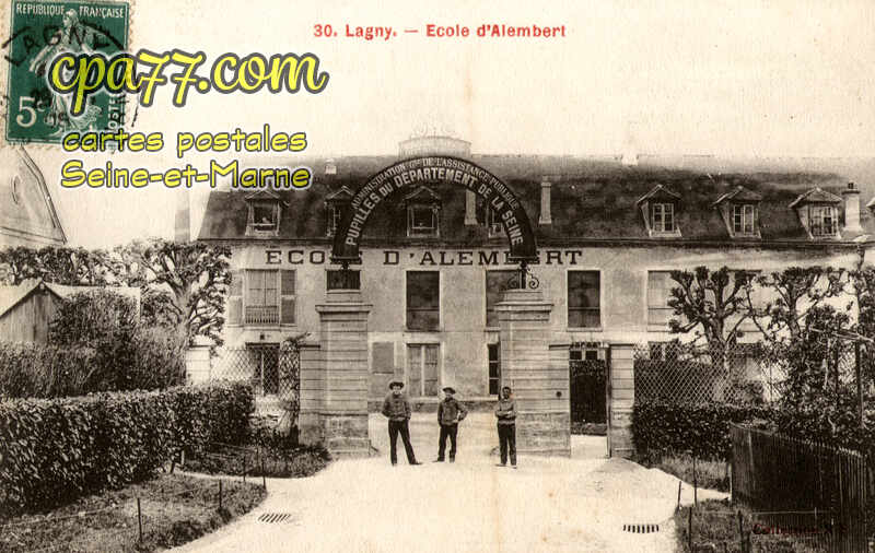 Lagny Sur Marne (Seine-et-Marne) - Ecole d&rsquo;Alembert