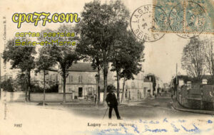 Lagny Sur Marne (Seine-et-Marne) - Place Bellevue