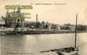 Lagny Sur Marne (Seine-et-Marne) - Lagny-Pomponne – Quai Gaudineau
