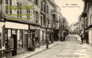Lagny Sur Marne (Seine-et-Marne) - Rue du Chemin de Fer