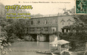 Lagny Sur Marne (Seine-et-Marne) - Environs de Lagny-Montévrain – Moulin de Quincangrogne