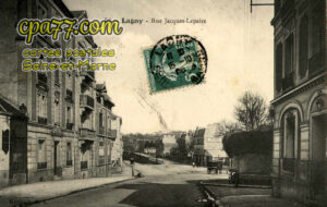 Lagny Sur Marne (Seine-et-Marne) - Rue Jacques-Lepaire
