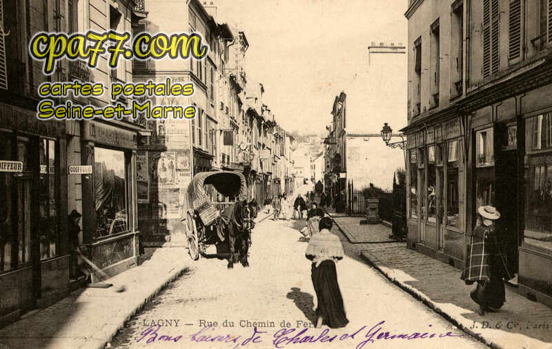 Lagny Sur Marne (Seine-et-Marne) - Rue du Chemin de Fer