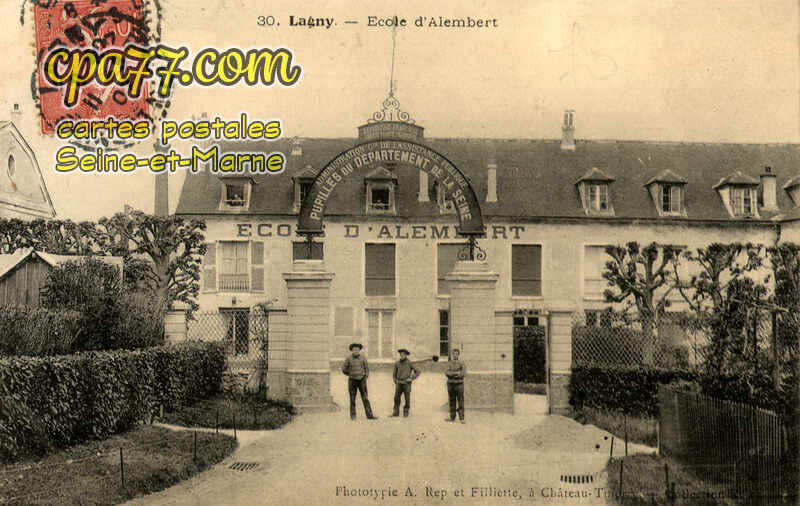 Lagny Sur Marne (Seine-et-Marne) - Ecole d&rsquo;Alembert