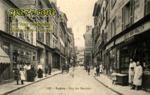 Lagny Sur Marne (Seine-et-Marne) - Rue des Marchés