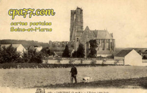 Larchant (Seine-et-Marne) - L&rsquo;Eglise (côté Sud)