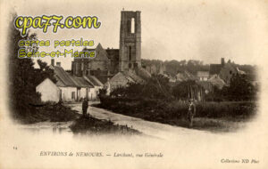 Larchant (Seine-et-Marne) - Environs de Nemours – Larchant, vue générale