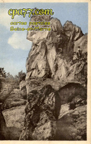 Larchant (Seine-et-Marne) - Rochers de Dame-Jeanne