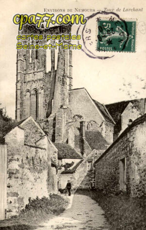 Larchant (Seine-et-Marne) - Environs de Nemours – Tour de Larchant