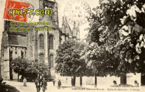 Larchant (Seine-et-Marne) - Eglise St-Mathurin – L&rsquo;abside