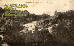 Larchant (Seine-et-Marne) - Rochers de la Justice