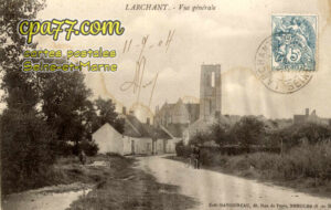 Larchant (Seine-et-Marne) - Vue générale