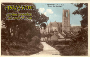 Larchant (Seine-et-Marne) - Route de Recloses