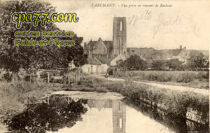 Larchant (Seine-et-Marne) - Vue prise en venant de Recloses