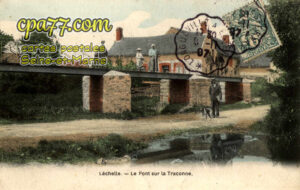 Lechelle (Seine-et-Marne) - Le Pont sur la Traconne