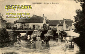 Lechelle (Seine-et-Marne) - Rû de la Traconne