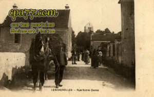 Lescherolles (Seine-et-Marne) - Rue Notre-Dame