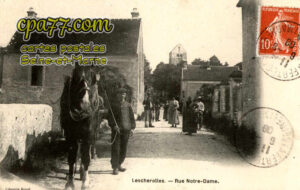 Lescherolles (Seine-et-Marne) - Rue Notre-Dame