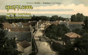 Lesches (Seine-et-Marne) - Lesches à vol d&rsquo;oiseau