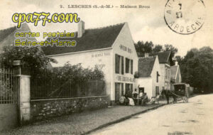 Lesches (Seine-et-Marne) - Maison Brou
