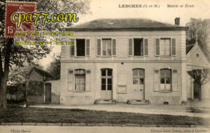 Lesches (Seine-et-Marne) - Mairie et Ecole