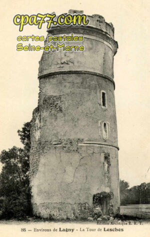 Lesches (Seine-et-Marne) - La Tour de Lesches