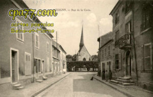 Lésigny (Seine-et-Marne) - Rue de la Croix