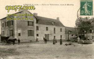 Lésigny (Seine-et-Marne) - Ferme de Villarceaux, route de Montéty