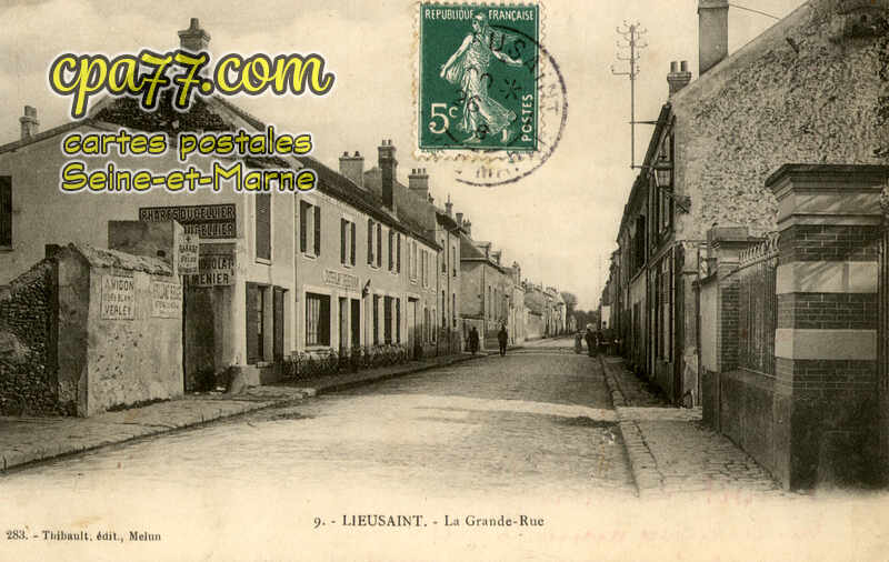 Lieusaint (Seine-et-Marne) - La Grande-Rue