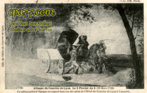 Lieusaint (Seine-et-Marne) - Attaque du Courrier de Lyon – Le 8 Floréal An 4 (29 Mars 1796)