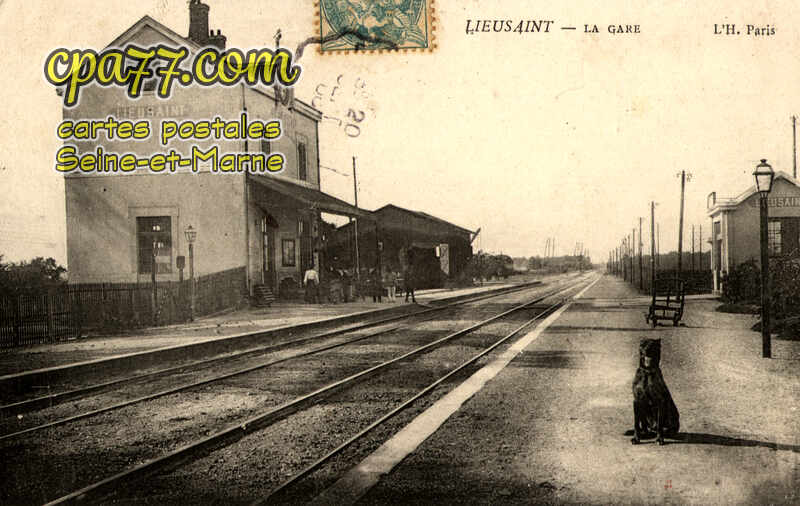 Lieusaint (Seine-et-Marne) - La Gare