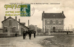 Lieusaint (Seine-et-Marne) - Construction de Machines Agricoles – Usine Guichard