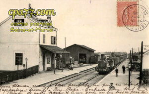 Lieusaint (Seine-et-Marne) - La Gare