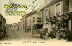 Lieusaint (Seine-et-Marne) - Grande-Rue de Lieusaint