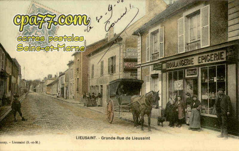 Lieusaint (Seine-et-Marne) - Grande-Rue de Lieusaint