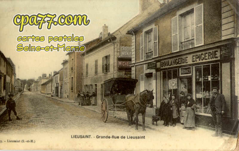 Lieusaint (Seine-et-Marne) - Grande-Rue de Lieusaint