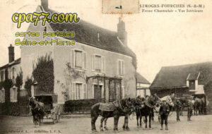 Limoges Fourches (Seine-et-Marne) - Ferme Chanteclair – Vue intérieure